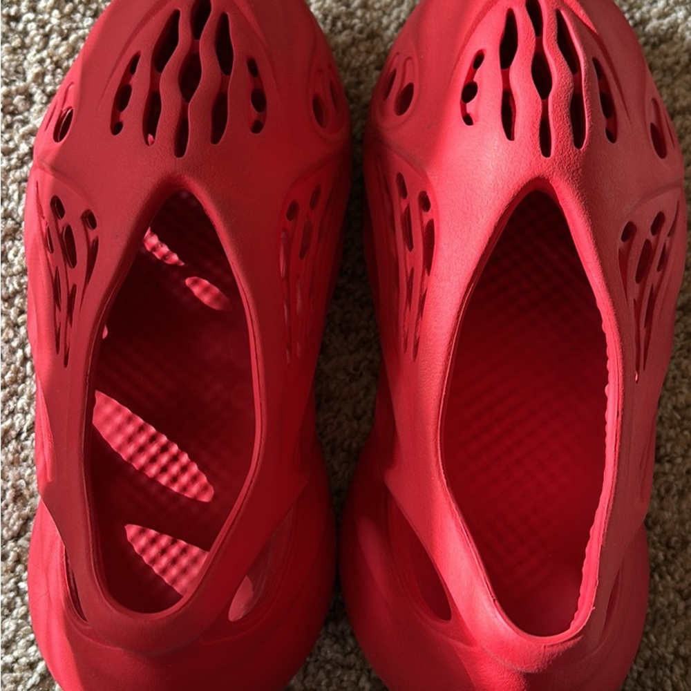 Adidas Yeezy Red Foams